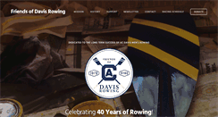 Desktop Screenshot of davisrowing.org